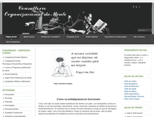 Tablet Screenshot of consultoriodamente.com